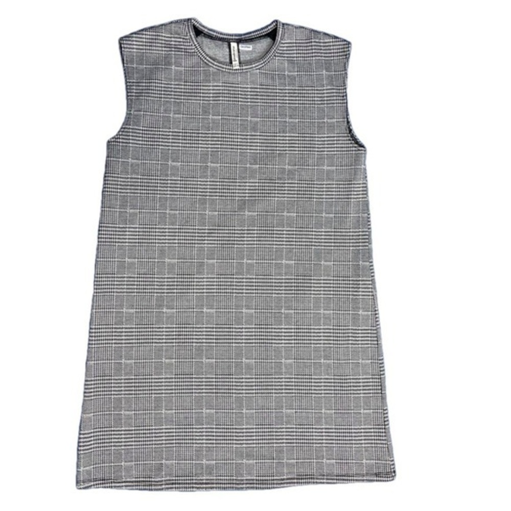 ⭐️ Stradivarius plaid mini dress- size large